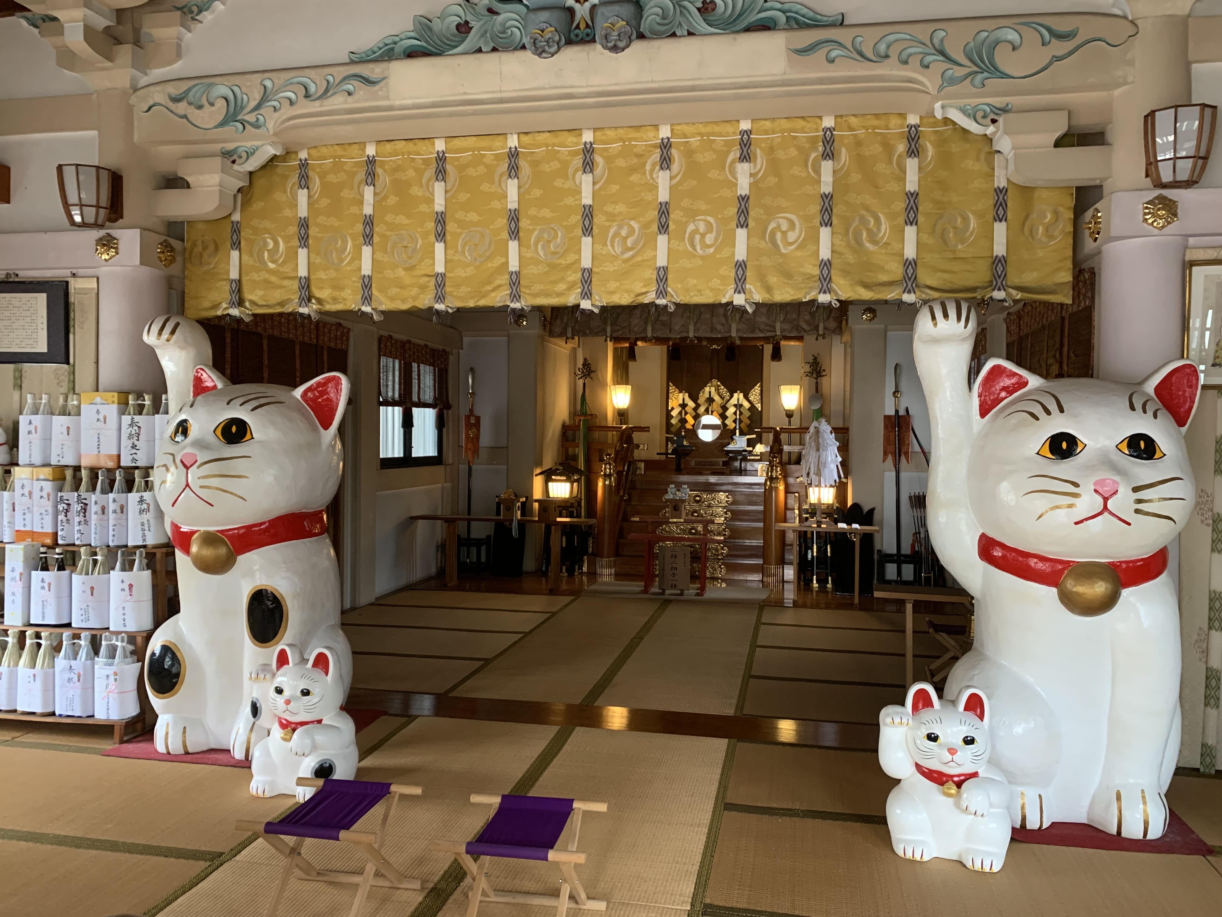 今戸神社 社殿内